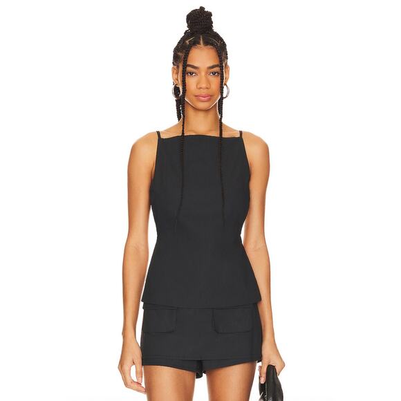 Lioness Camille Backless Top Black Women’s Size L - Picture 1 of 6